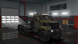 KRAZ 255更新的1.35。 X卡车