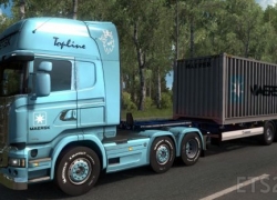马士基Scania顶线