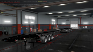 ATS可操纵的多莉ETS2 V1.0拖车