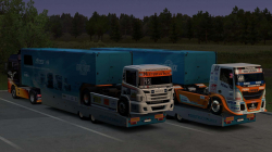 1.35 ETS2卡车赛拖车货运市场