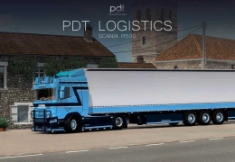 斯堪尼亚 R500 + PDT 物流挂车 v3.0 1.59 ETS2