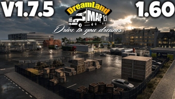 [ETS 2] 梦境地图 v1.7.5 1.60x 1 1 比例 适配 1.60.x