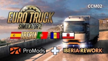 Iberia Promods 返工 v1.40 for Promods 2.83 (1.60)