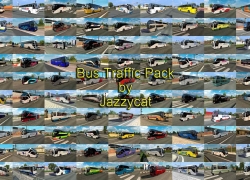 JAZZYCAT V8.8 ETS2的公交流量套件