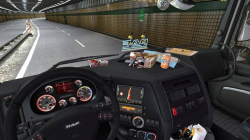 DAF XF 105 +声音+仪表板V1.1国防部内部