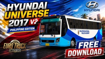 现代宇宙 2017 V2 ETS2 1.60 ETS2
