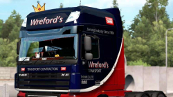 1.35 DAF XF 105皮肤可以运输。 X卡车皮肤