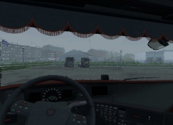 沃尔沃FH 2012黑色和琥珀色内饰1.36 MOD