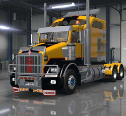KENWORTH T800 ETS2 1.33。 X卡车国防部