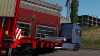 圭ETS2平板拖车V1.0