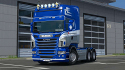 Scania rjl皮肤+拖车组合包装V1.0 1.35.X ETS2