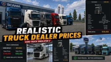 现实卡车经销商价格 v1.0 ETS2