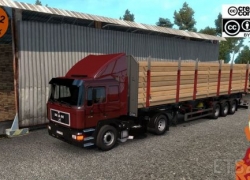 MAN F90重做的ETS2 1.36.x DX11