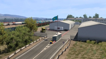 Promods 大草原到七河地图火车连接 v1.0 1.60 ETS2