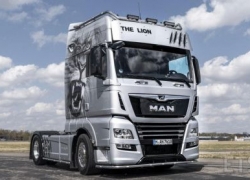MAN TGX EURO 6 REAL D38发动机声音V6