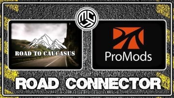通往高加索公路 Promods 道路连接器 v1.9 ETS2