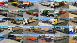 超重的预告片和货物包装由JAZZYCAT V7.8 ETS2
