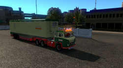 拖车为沃尔沃F88 KASSBOHRER xb 1.34。 X ETS2
