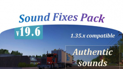 声音补丁包V19.6 ETS2国防部1.35的声音