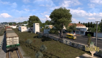 突尼斯地图 1.2 适用于 ETS2 版本 1.60