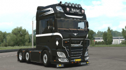 DAF XF RAGNAR HULSHOF 1.35卡车和拖车