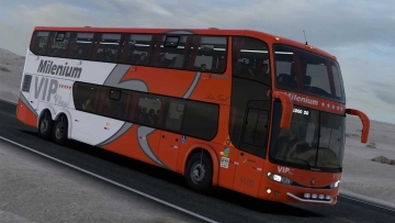 Marcopolo Paradiso G6 1800 DD 梅赛德斯奔驰 CD3DSHOP v1.60 ETS2