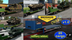军事插件OWNABLE拖车BROSHUIS V1.0拖车