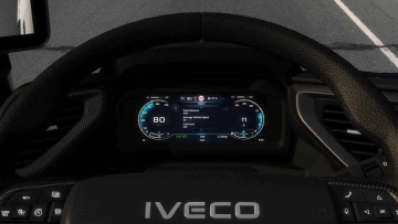 Iveco S Way 改进版仪表板 v1.60 ETS2
