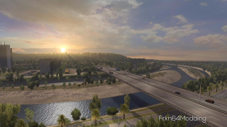 现实的图形由FRKN64 MOD V2.2.0 ETS2