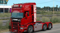 Scania rjl Thor Bjorn OsterHus 1.34.X卡车皮