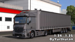 奔驰卡车ACTROS 1845 1.34 - 1.35
