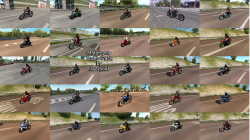 摩托车交通包JAZZYCAT V3.0.2 ETS2