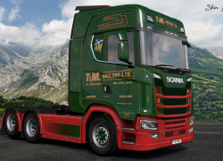 T＆M牵引Scania NG皮肤1