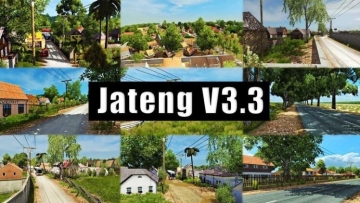 ETS2 1.60 的新 Jateng 地图 3.3