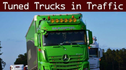 由TRAFFICMANIAC V1.4 MOD调整的卡车交通包