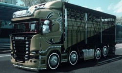 斯堪尼亚R500 V8 8×2 1.35（已经亲测）