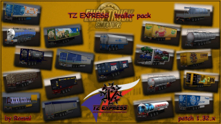 TZ拖车包1.32。 X ETS2