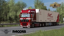 狮DAF XF帕卡MOD(18-4-19)更新1.34 MX声音。 X ETS2