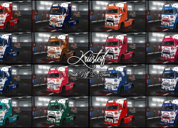 每包32支NFL RENAULT T 1.36.X ETS2球队