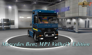 奔驰MP1 V1.1 VALHEIN版卡车国防部