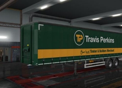 特拉维斯·珀金斯（TRAVIS PERKINS）机动拖车V1.0 ETS2