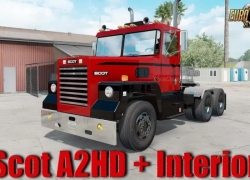 斯科特A2HD + INTERIOR V1.0.8 1.36.X TRUCK