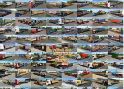 JAZZYCAT V8.3 ETS2的拖车和货物包装