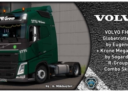 沃尔沃FH4 R-GROUP COMBO SKIN V1.0 ETS2